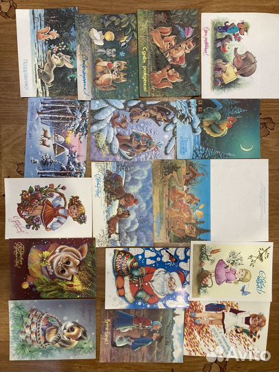 Открытки СССР чистые