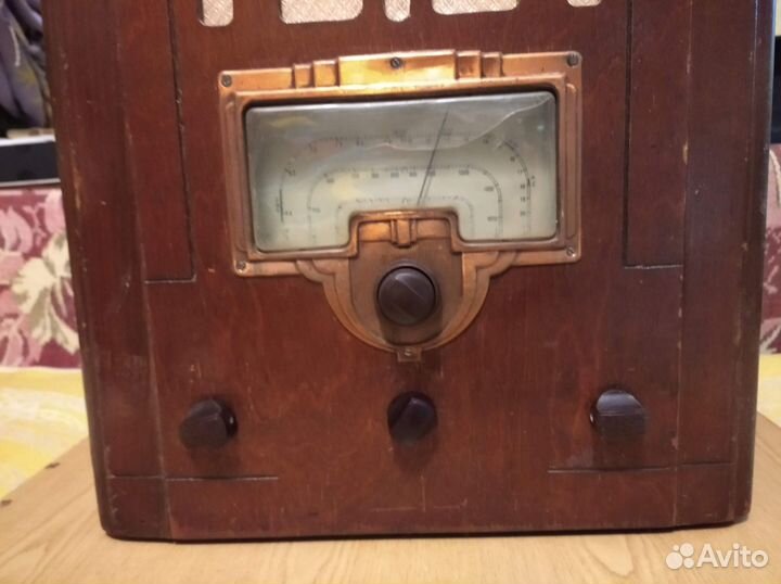 Ламповый радиоприемник 6Н-1 СССР