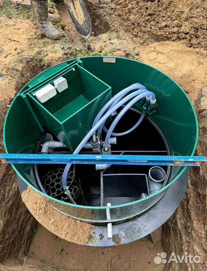 Септик под ключ без откачки