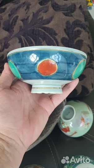 Винтажная посуда японская, чашки, пиалы