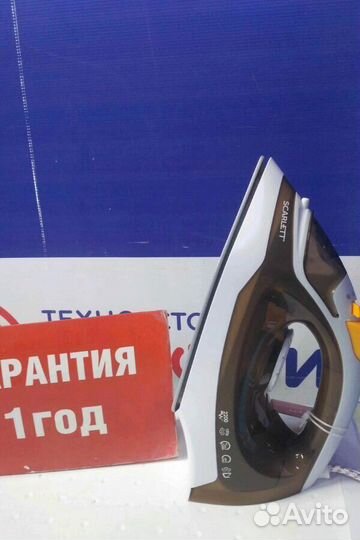Утюг scarlett в отличном состоянии