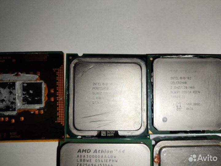 Процессор intel amd
