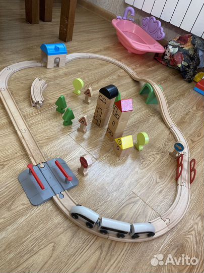 Деревянная железная дорога IKEA