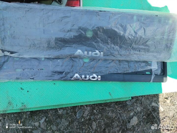 Номерные рамки audi