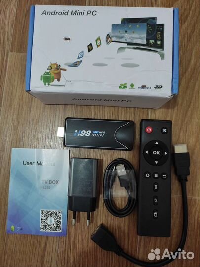 Новая твстик 2/16гб смарт андроид приставка