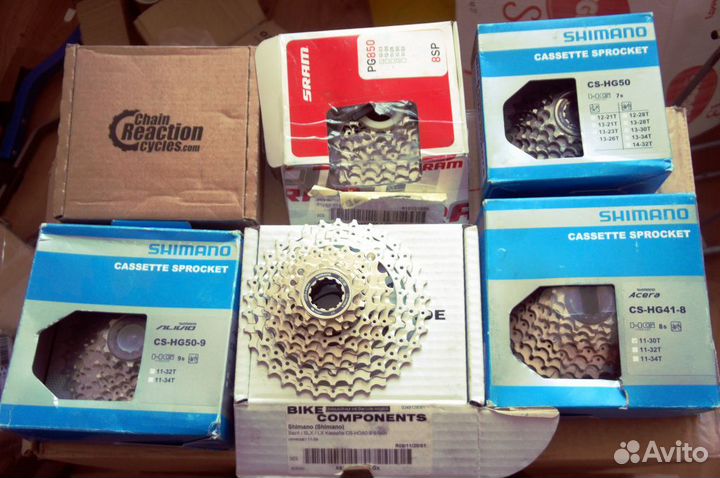 Shimano, sram : кассеты,втулки,манетки