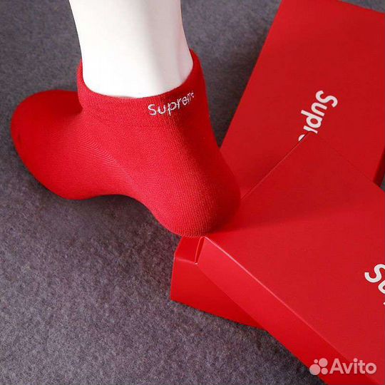 Носки мужские и женские хлопок Supreme р-р38-43