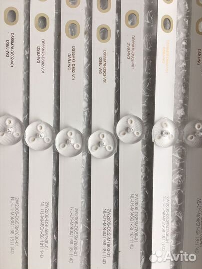 Светодиодная подсветка для BBK 55 дюймов