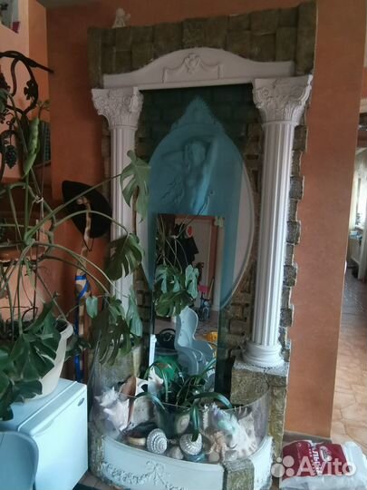 Напольный фонтан. Водопад 