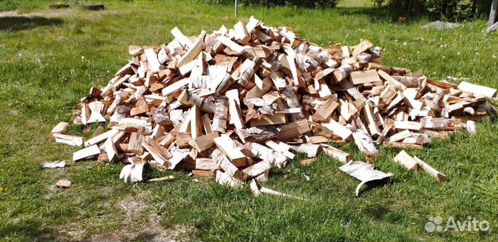 Дрова Береза навалом сухие в Выборге любого объема