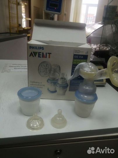 Молокоотсос avent ручной