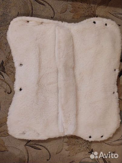 Муфта на коляску или санки овчина