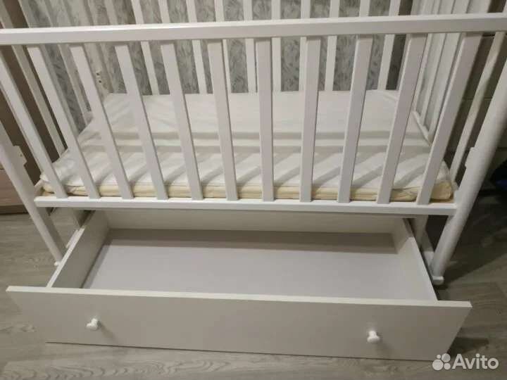 Детская кровать Кедр. Каролина 4/6 маятник+ящик