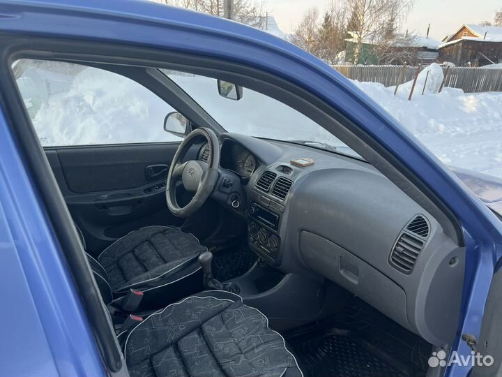 Hyundai Accent 1.5 МТ, 2005, 231 000 км