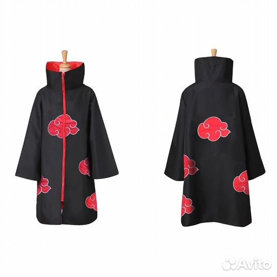 Костюм Плащ Акацуке из Наруто Косплей