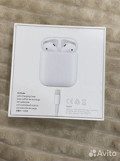 Наушники apple airpods 2