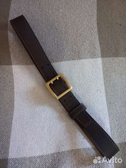 Ремень, натуральная кожа, ручная работа