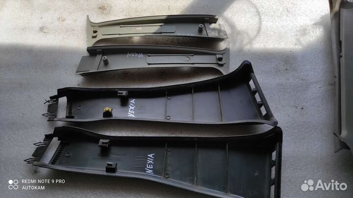 Обшивки стоек салона Daewoo nexia n150