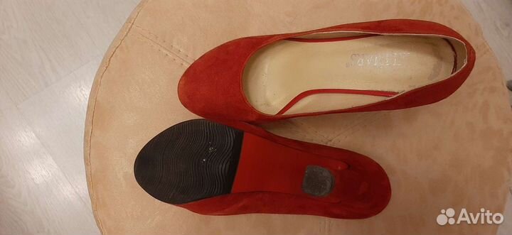 Туфли женские 38 размер замшевые