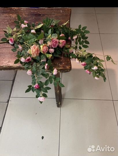 Искусственные цветы для декора свадьбы.Розы