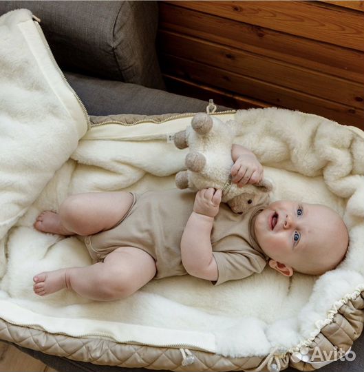 Конверт для новорожденного зима