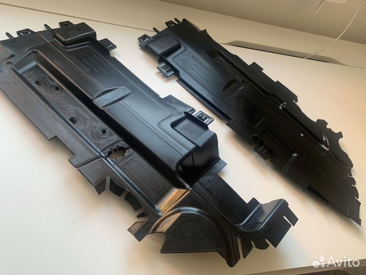 Воздуховод Радиатора Центральный Порше Кайен E3