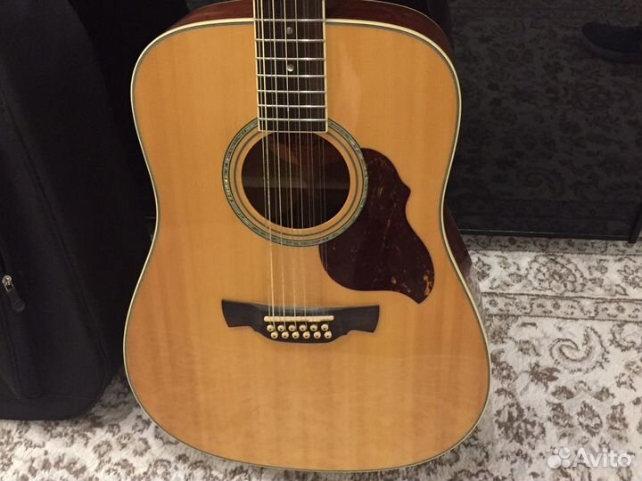 Акустическая 12 струнная гитара Крафтер Корея