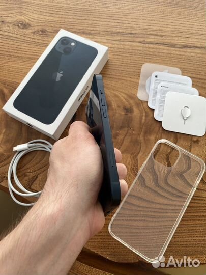 Телефон iPhone 13 128gb midnight ростест