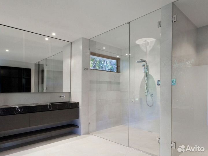 Душевая кабина из стекла