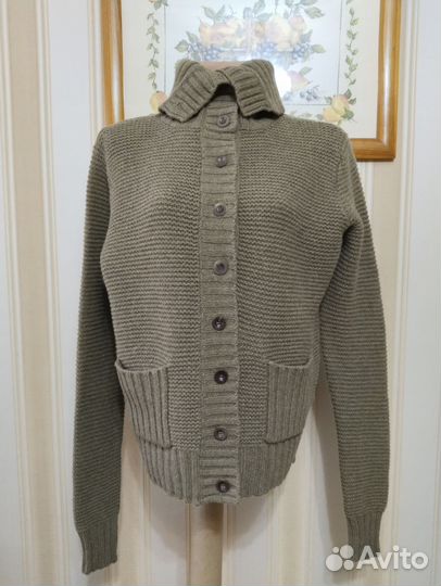 Ralph lauren кардиган шерсть с кашемиром р-р 48