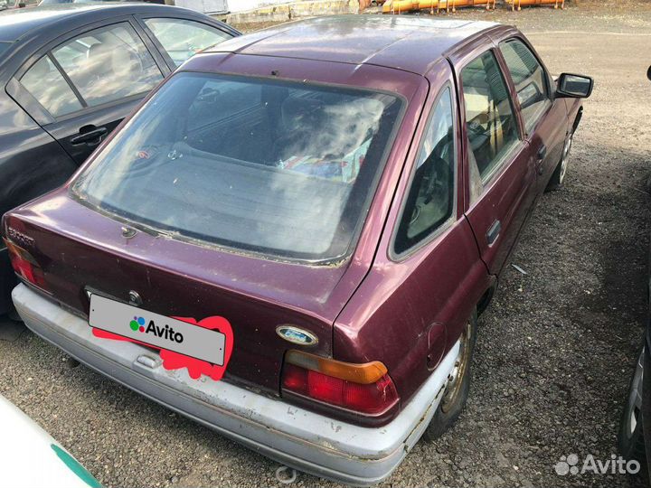 Ford Escort 1.6 МТ, 1991, 146 000 км
