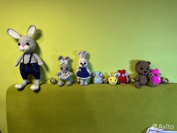 Вязанные игрушки