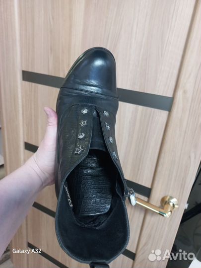 Ботильоны натуральная кожа 40