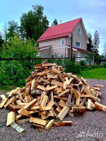 Дрова Береза навалом сухие в Выборге любого объема