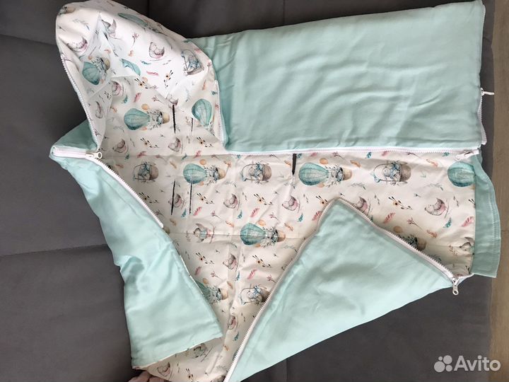 Конверт на выписку летний