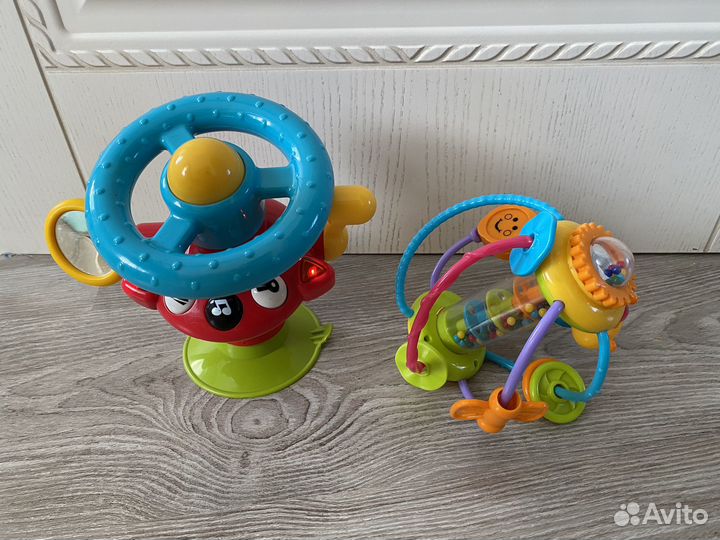 Игровой руль в машину Развивающая игрушка