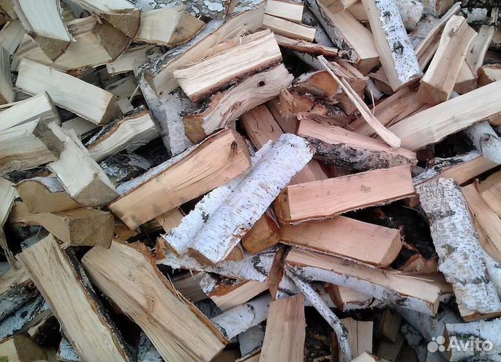 Дрова березовые колотые с доставкой