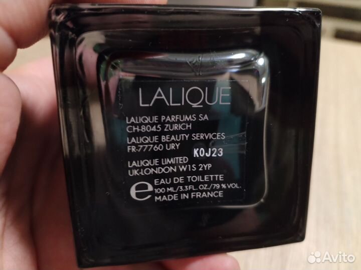 Lalique encre noire sport 100 ml