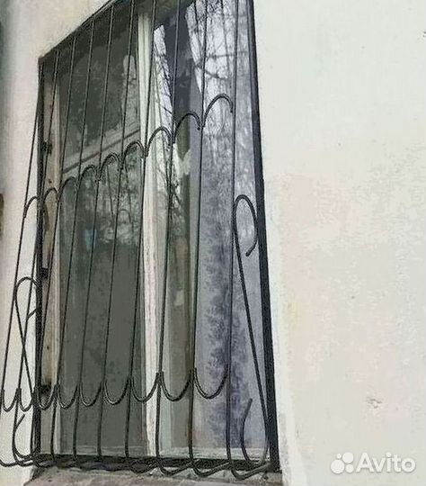 Решетки на окна, тамбур, двери, ворота, железные