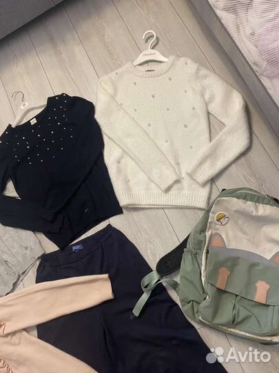 Вещи школьные пакетом рост 152-158