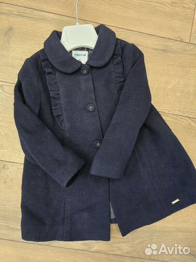 Пальто для девочки 92 mayoral