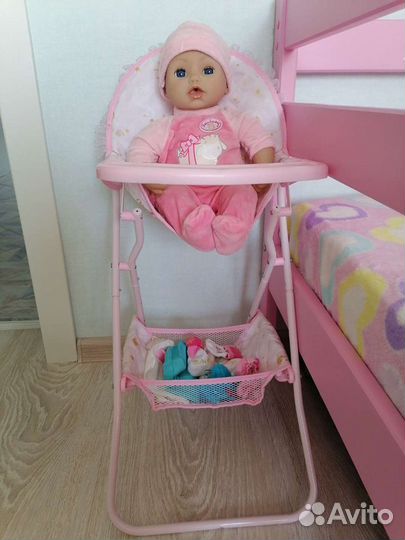 Кукольный стульчик для кормления