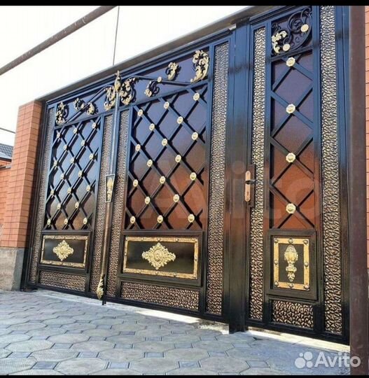 Кованые ворота
