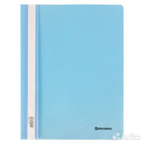 Скоросшиватель пластиковый brauberg 