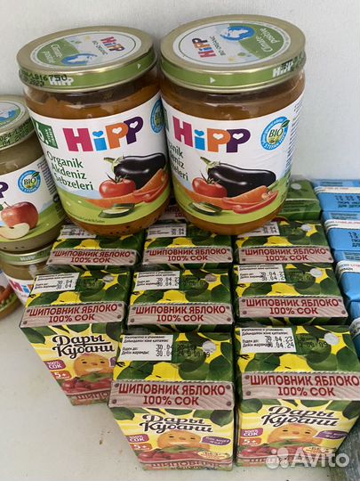 Детское питание соки, пюре