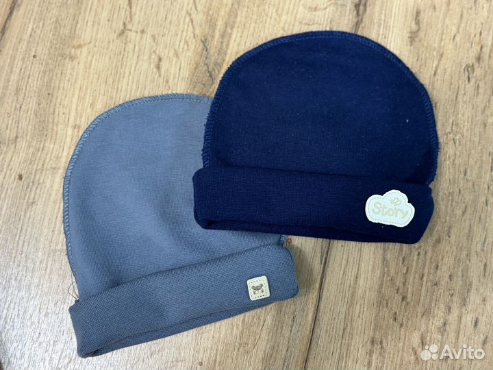 Шапочки/носочки для новорожденного