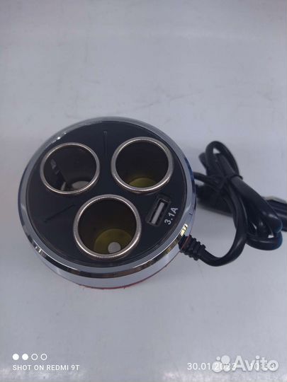 Разветвитель прикуривателя Olesson 1514 5V3100mA