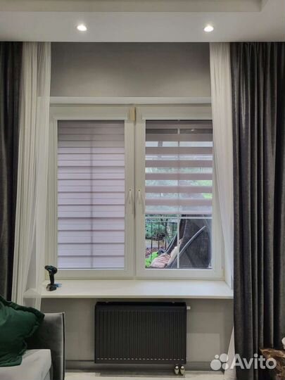 Рулонные шторы под ключ