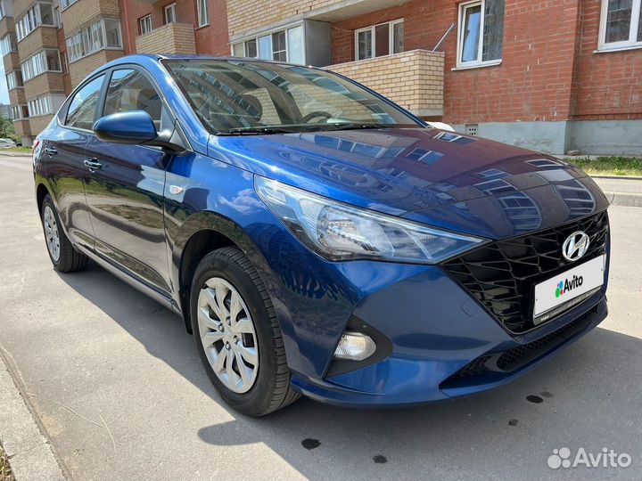 Hyundai Solaris 1.6 МТ, 2021, 51 000 км