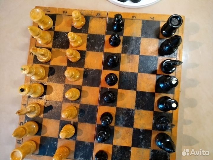 Шахматы деревянные большие СССР